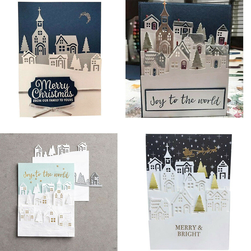 6 stks/set DIY Fotoalbum Metalen Woonplaats Stansmessen Stempel Scrapbooking Album Papieren Kaart Maken Embossing Sterft Decoratie