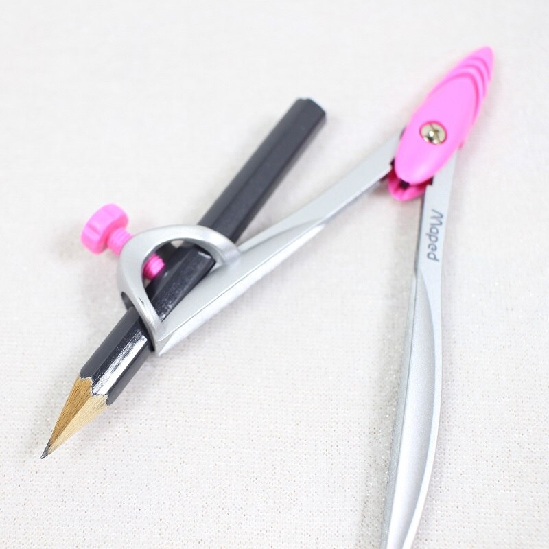 Small Compass with Pencil Children Student School Stationery Compasso De Desenho Random Color