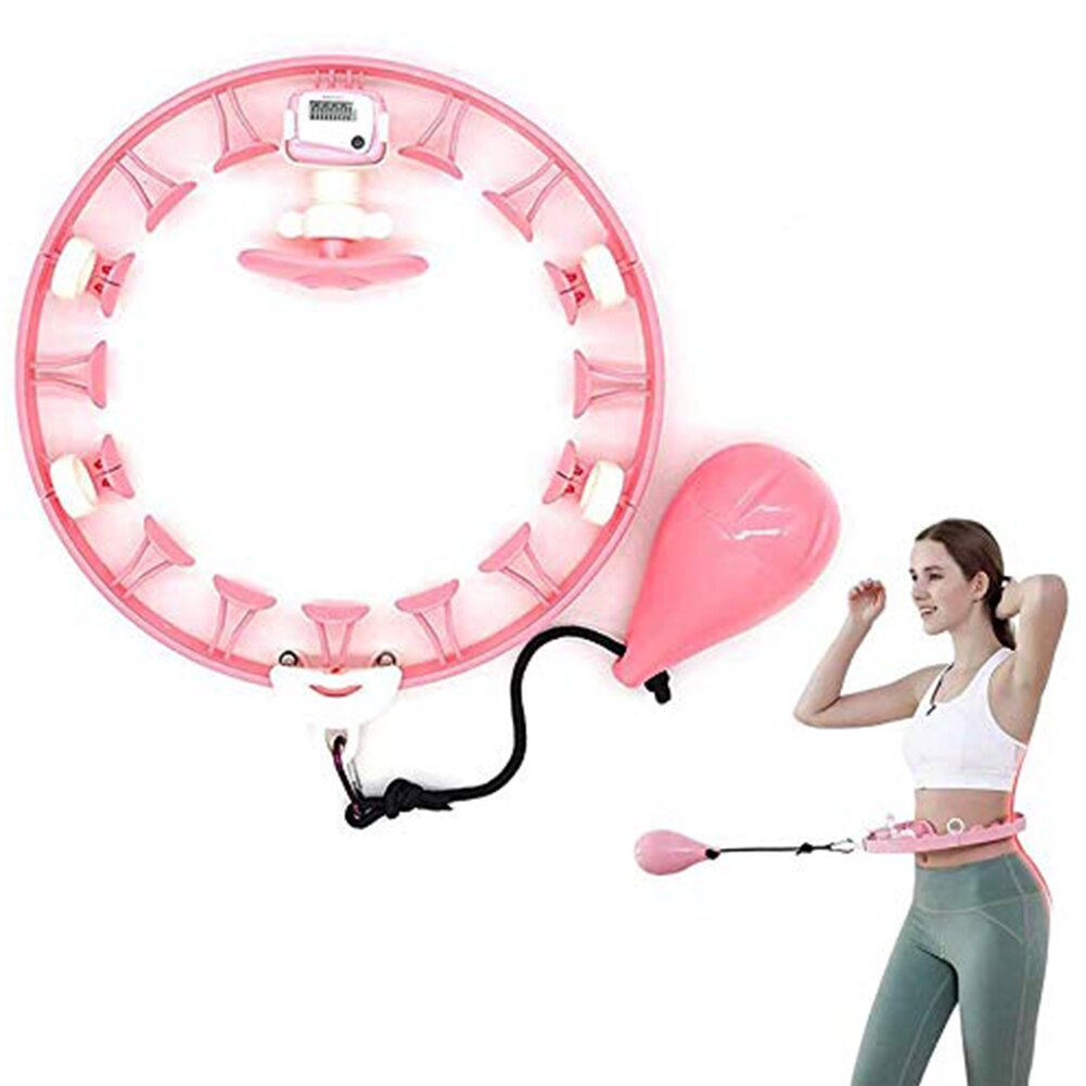 Verstelbare Sport Hoops Abdominale Taille Oefening Afneembare Massage Hoepels Fitness Apparatuur Gym Thuis Voor Taille 70Cm-105Cm