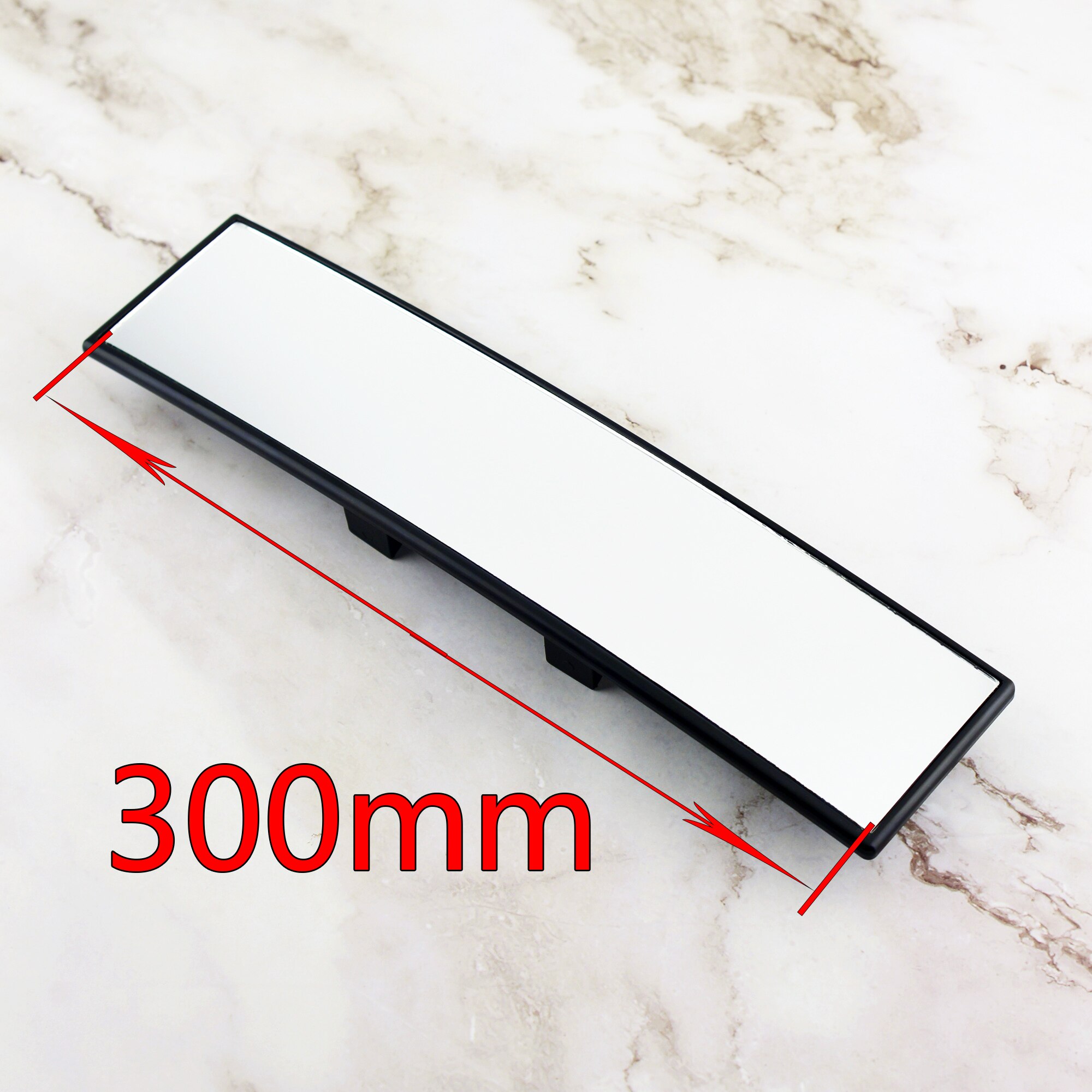 1Pc 300mm Weitwinkel Rückspiegel Rück Gebogene Spiegel Clip-auf Vergrößern Auto Parken Referenz Innen zubehör