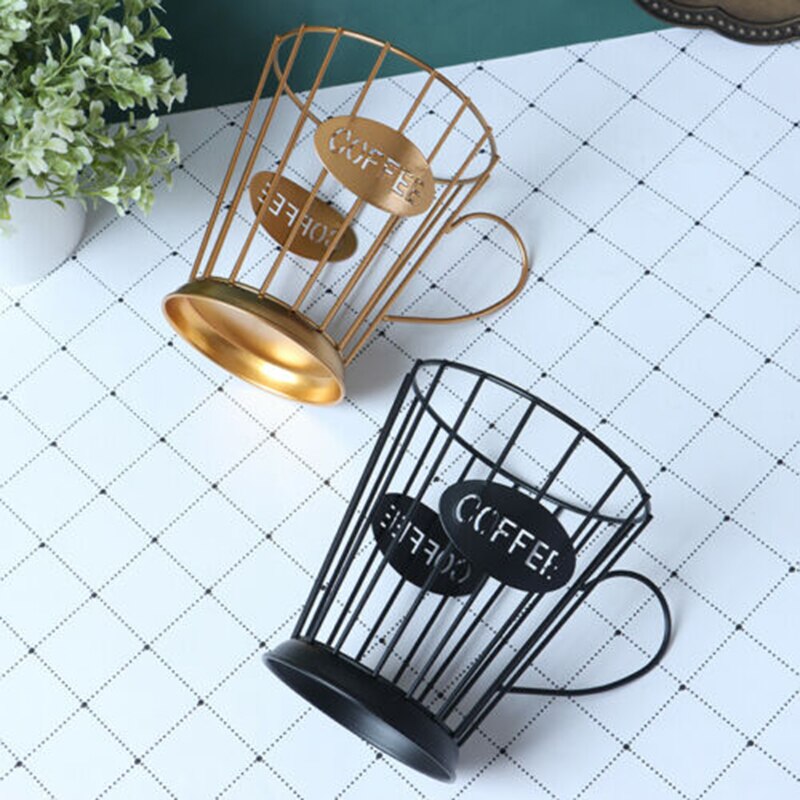 Panier de rangement universel pour capsules de café, support de rangement pour dosettes de café Nespresso, hôtel, rangement de cuisine domestique