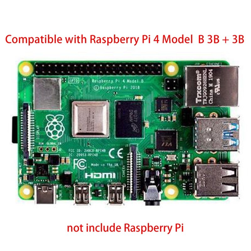 for Raspberry Pi 4 Model B/3B+/3B 124PCS Installation Tool M2.5 Series Brass Hex Standoff / Nuts+Screws Accessories Kit