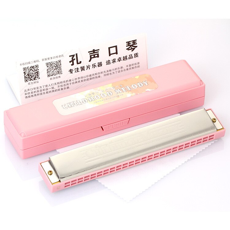 Kong Sheng 24-otwór harmonijka klawisz C harmonijka dla dzieci wczesna edukacja instrument muzyczny