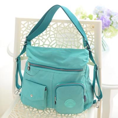 Handtaschen Nylon Frauen Handtaschen Hohe kapazität Schlinge Taschen Für Frauen Mutter Umhängetasche Sack Femme Bolso Mujer: dunkel Grau