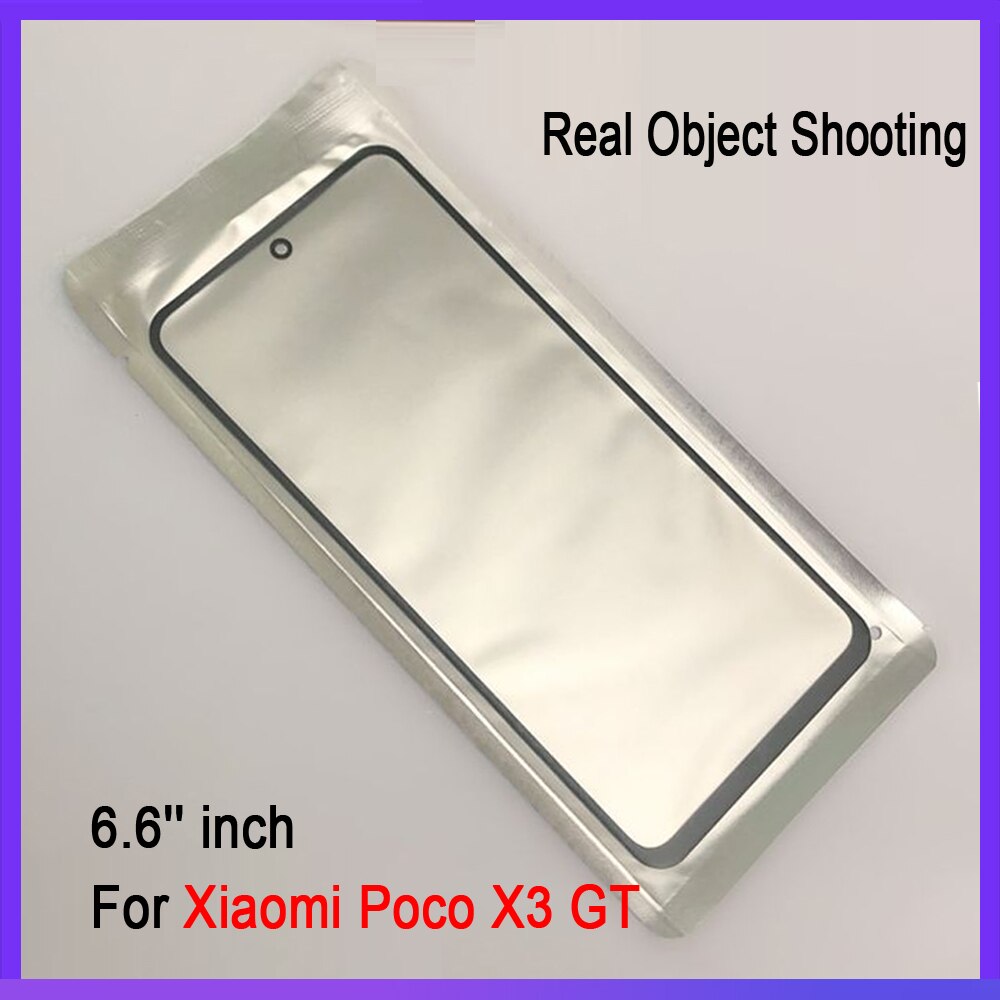 Lcd Touch Panel Voor Glas Voor Xiaomi Pocophone F1 Poco X3 Nfc X3 Gt M3 Pro C3 Touch Screen glas Vervanging: Xiaomi Poco X3 GT