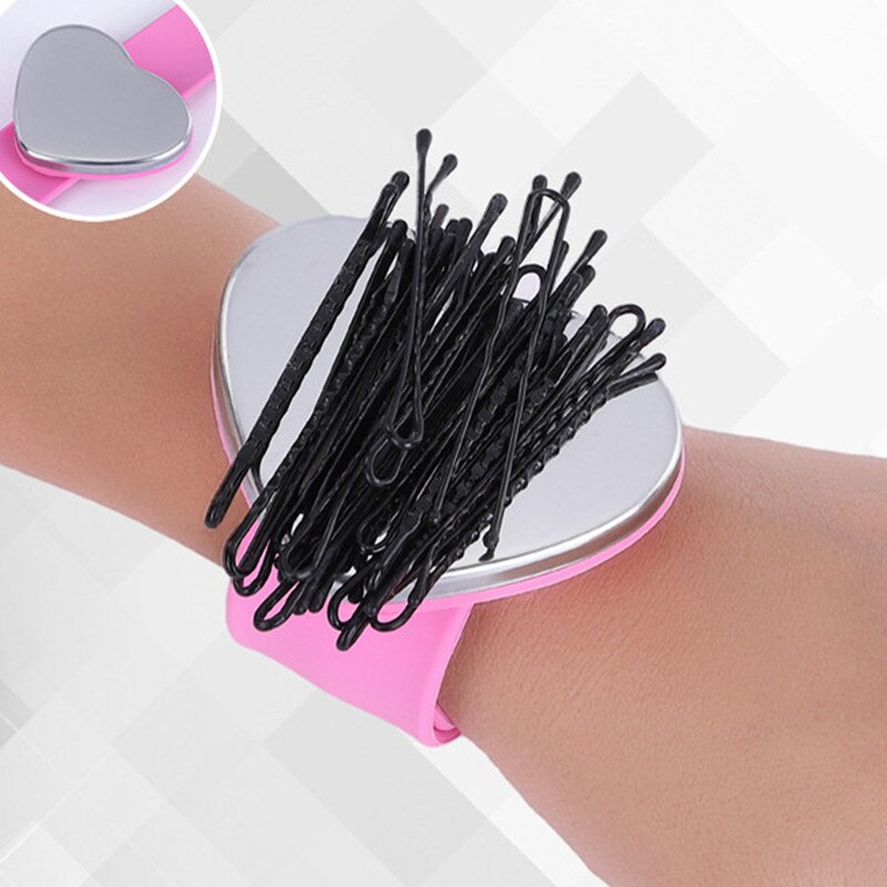 DIY Magnetic Sewing Tools Pins Sewing Accessories Safety Pin Cushion Pin Storage Wrist Band Arm Pin Holder Sewing Accessories