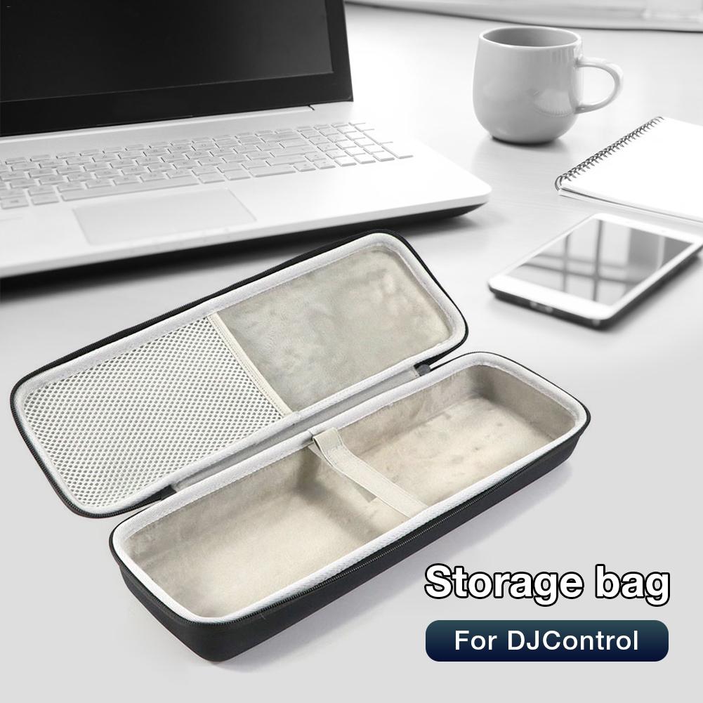 Caja de almacenamiento portátil para Hercules DJControl caja protectora a prueba de golpes caja de almacenamiento de plato bolsa de almacenamiento para DJControl