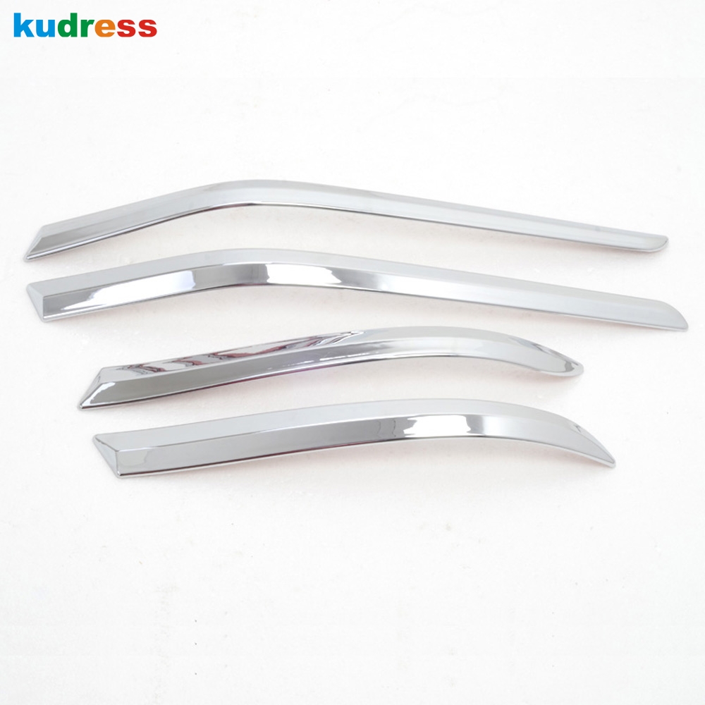 For Suzuki Sx4 S-Cross Crossover Chrome Front And Rear Bumper Body Eyelid Strips Cover Trim Auto Accessories