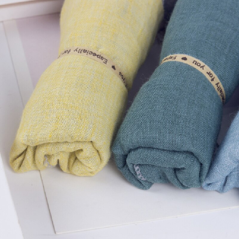Foulard Triangle en coton pour bébé, couleur Pure, automne hiver, bavoirs chauds, châle, pour enfants