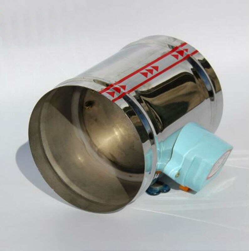 150MM Stainless steel air valve seal type, 220VAC Air damper air tight type, 6" ventilation pipe valve