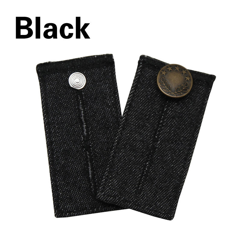 Trousers Waist Expanders Skirt Jeans Elastic Waistband Button Extender Belt Extension Buckle For Clothes Pants DIY Sewing Suppli: 1