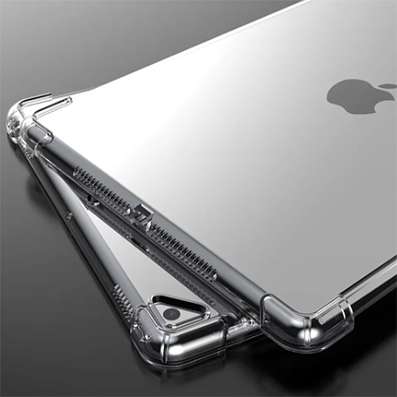 Étui pour tablette Apple iPad Air 1 2 9.7 pouces A1566 A1567 A1474 A1475 A1476, coque transparente en Silicone TPU, housse d'airbag Anti-chute