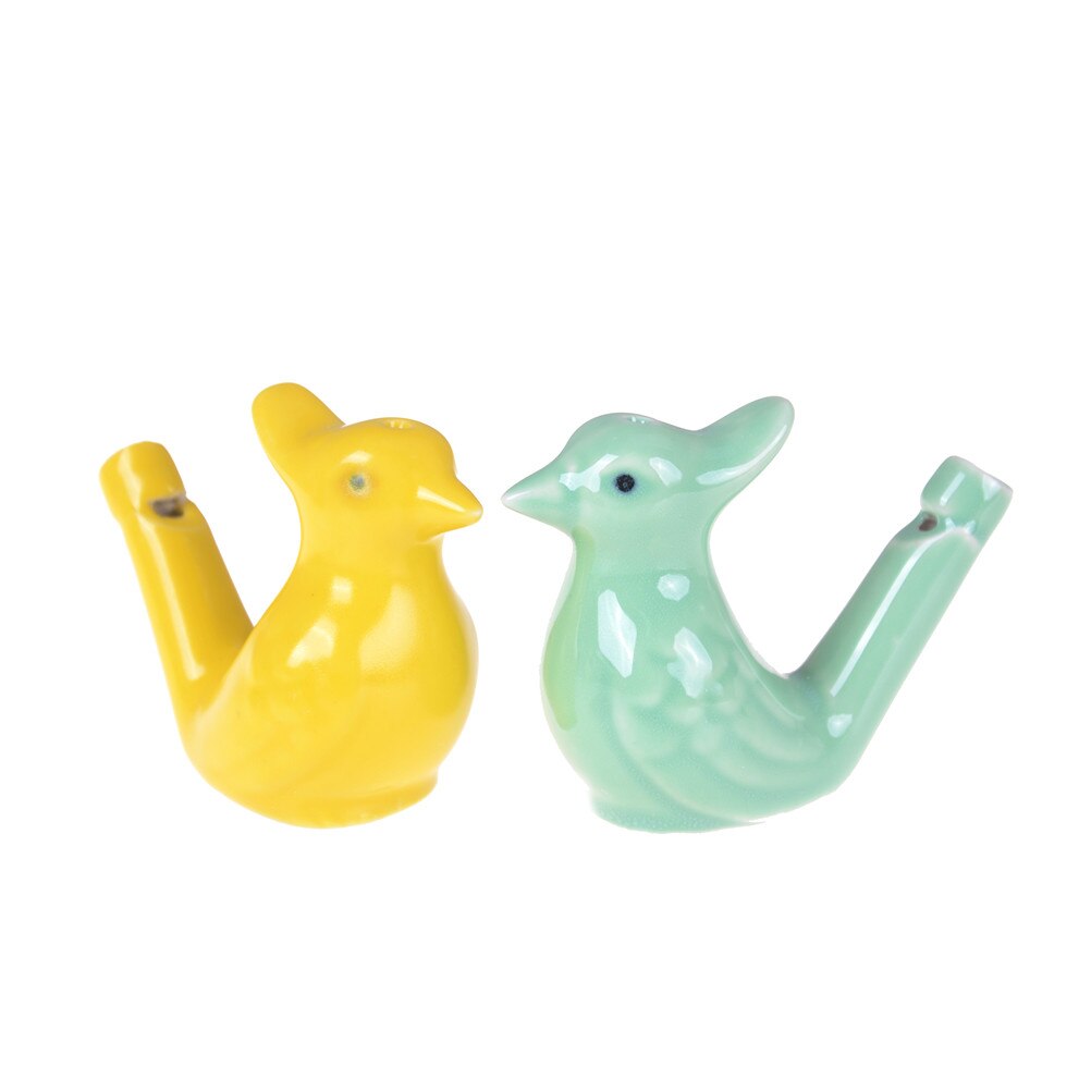 Ceramic Bird Whistle Ceramic Bird Whistle Bathtime Musical Instrument 1pcs