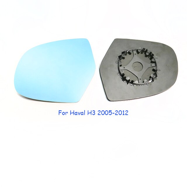 TVYVIKJ boczne lusterko wsteczne niebieskie szkło obiektyw dla Haval H3 H6 H5 H2 2005-2018 szerokokątny widok anty blask drzwi lustro skrzydło: 05 Haval nie Heated