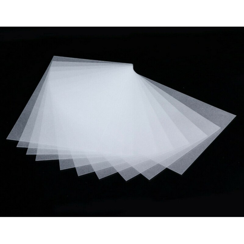 Solid White Inkjet Printable Heat Shrink Paper Shrink Plastic Film 10 Pack