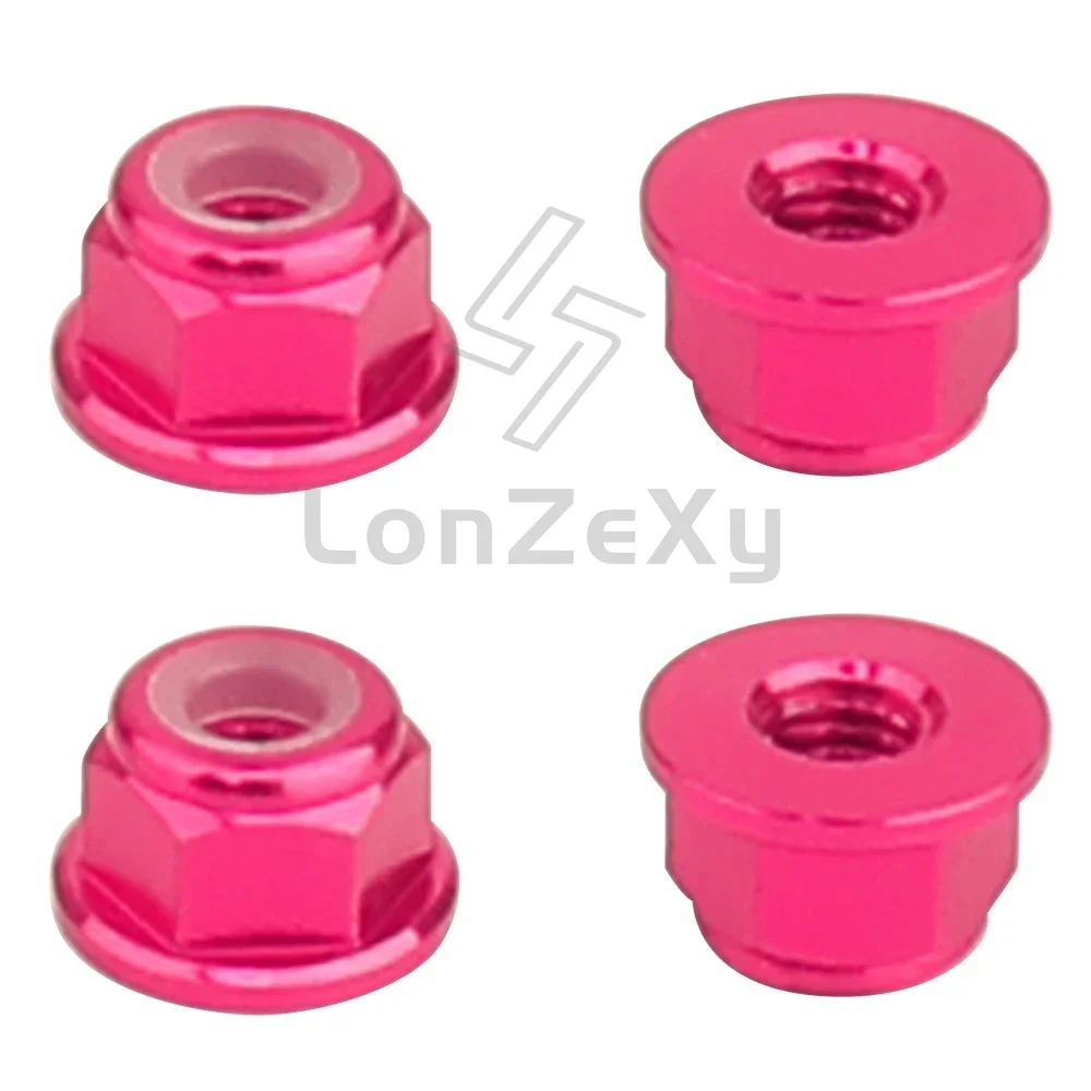 TPS1224/04 Alu borgmoer M4 Oranje, 10 st. - TPS Racing TPS1224/04 Alu borgmoer M4 Oranje, 10 st. - TPS Racing