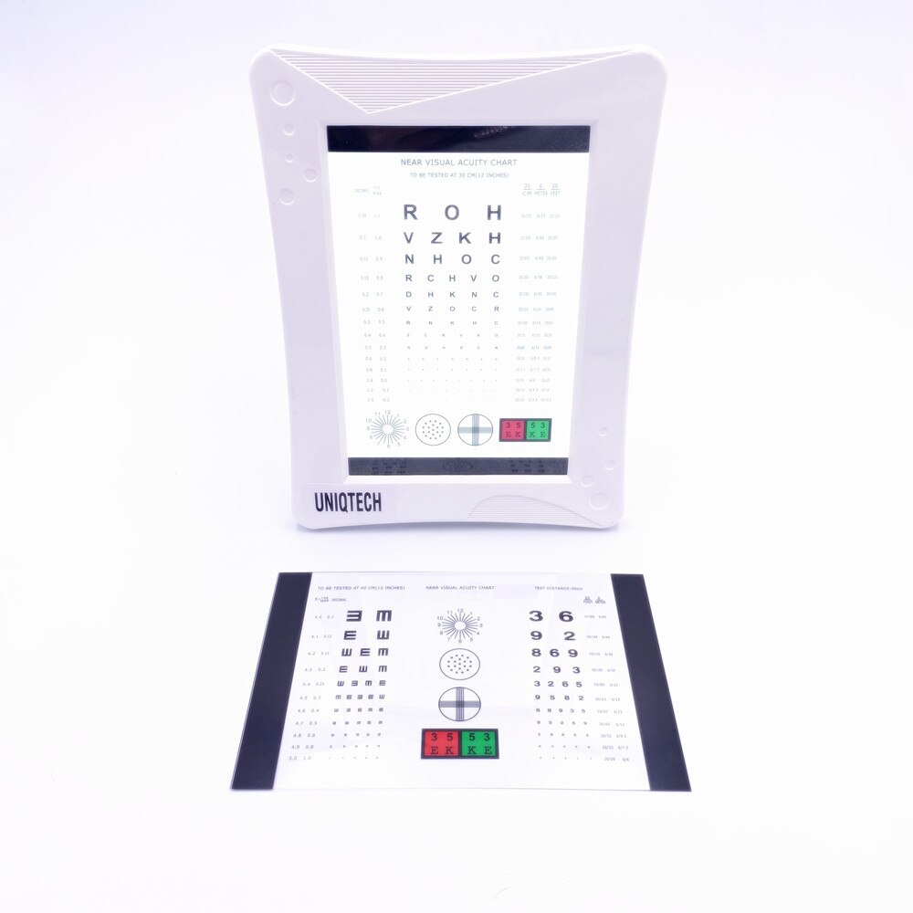 Nærsynskort synet skarphedsdiagram vision tester nv -100c