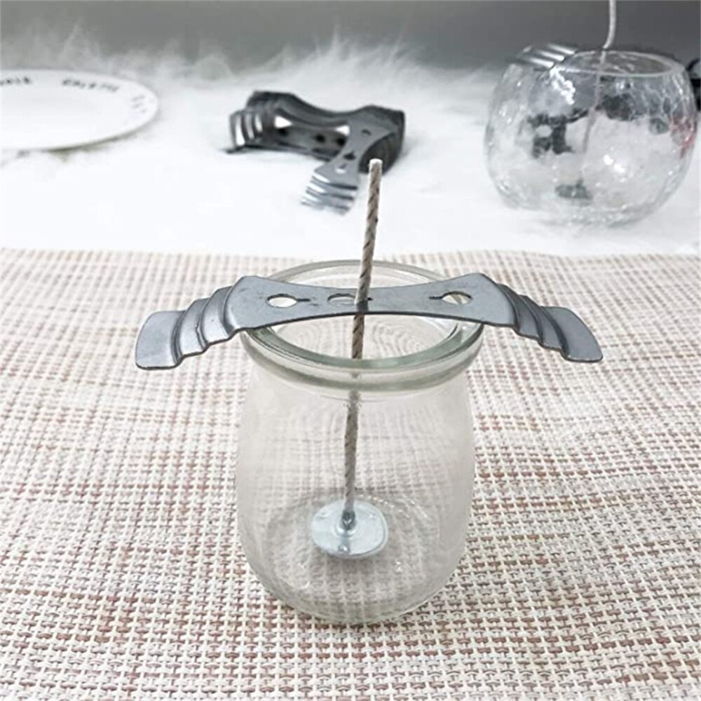 1 sztuk DIY metali lekkich świeca węzeł centrowanie sprzęt ustalenie kawałek służy robić centrowania świeczniki, co świece