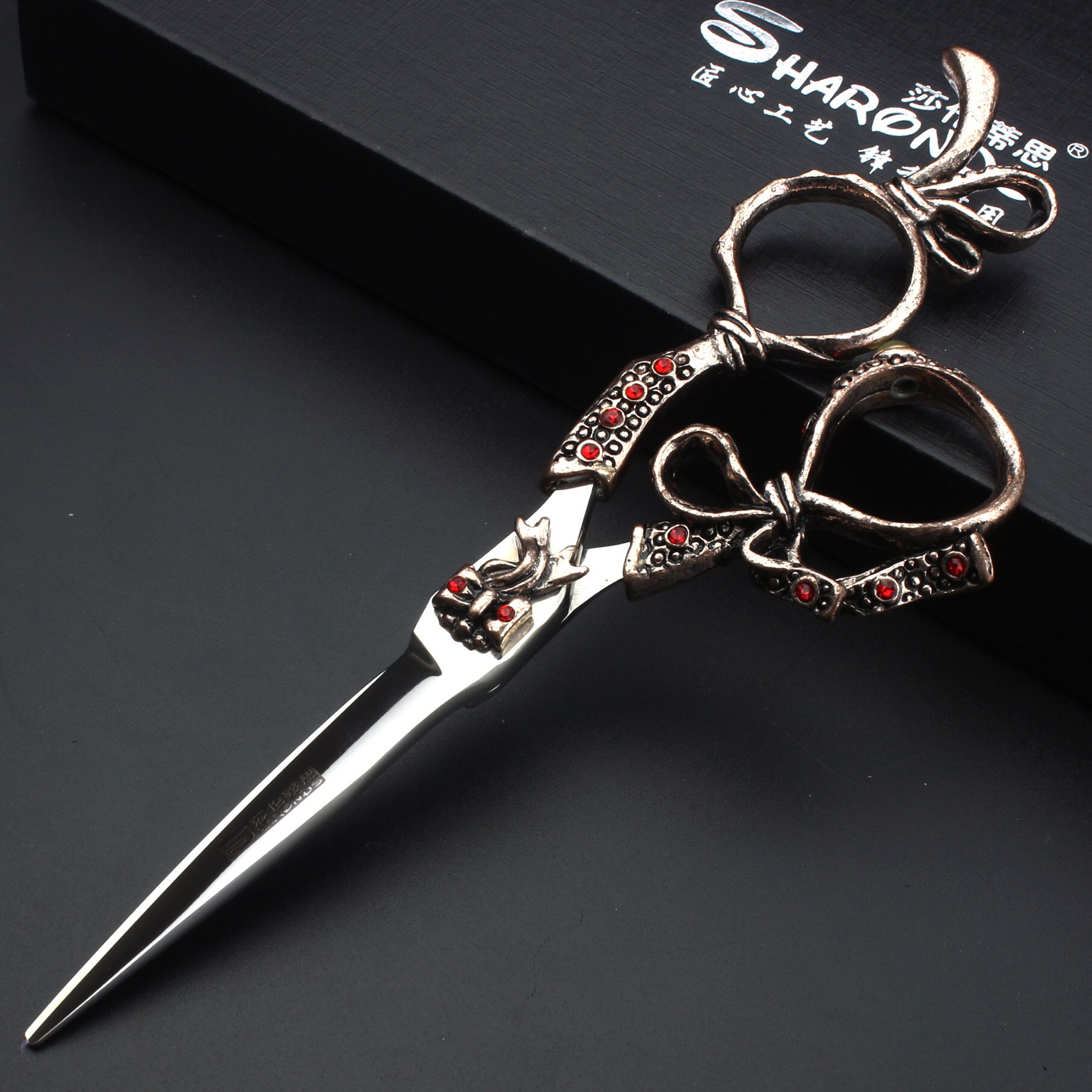 5.5/6/7 Inch Pet Scissors Dog Grooming Scissors for Groomer Japan Cutting Shears Sharp Edge Animals Haircut Logo Engraving: 6inch hdj-cut