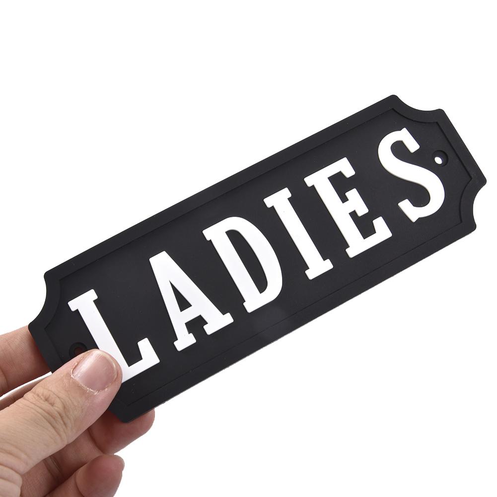 Outdoor Gardening Home House Door Warning Sign Farmhouse Stainless Steel Decor 6.3*2.16 Inches Garden Decoration