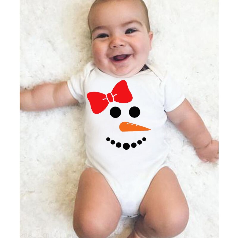 Dermspe sommer-Baby-strampler für jungen und mädchen, kurzärmelig, mit buchstabenprint, niedlichem Karikatur-motiv, aus baumwolle, weiß, Ich bin angebot
