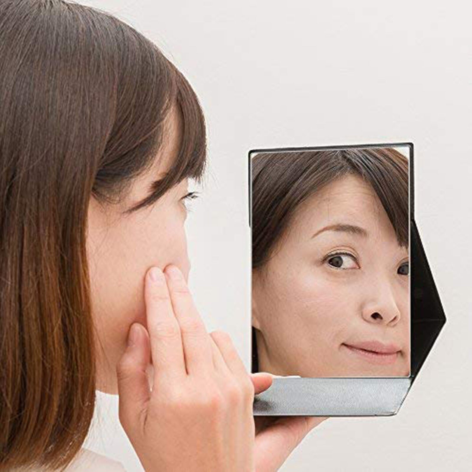 Ultra-thin Folding Make Up Mirror Folding Convenient Mirror Modern Student Beauty Mirror Makeup Folding Cosmetic Mirrors