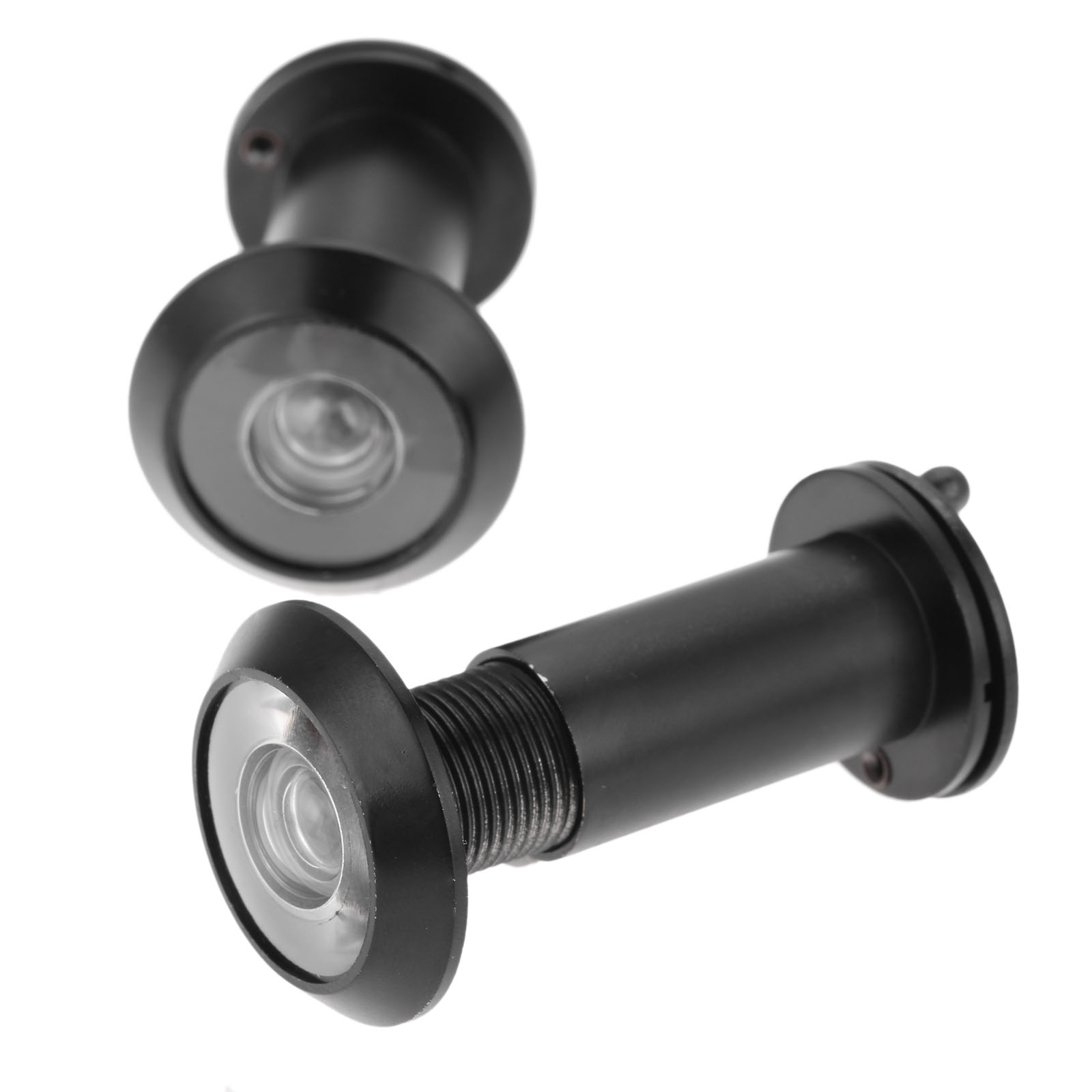 Dreld ren koppar 200 grader vidvinkel dörrvisare justerbar hemsäkerhetsdörr titthålshus stöldskydd för 35-55mm dörrar