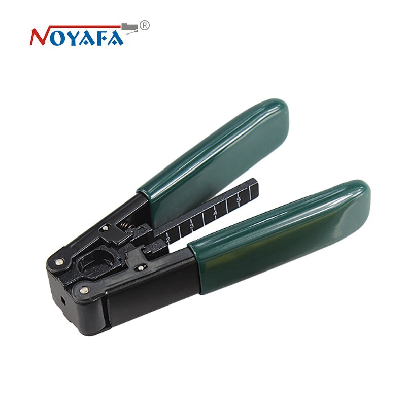 Noyafa Wire Stripping Plier FTTH Splice fiber optic tool kits Fibre stripping +Fiber Optic Stripper Peel off Coating