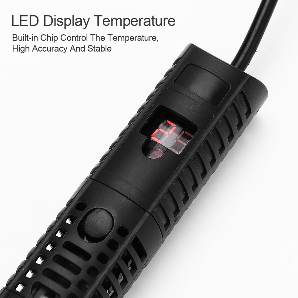 Heating Rod Heating Rod with Protective Shell Digital Temperature Display Temperature Adjustable Automatic Constant Temperature