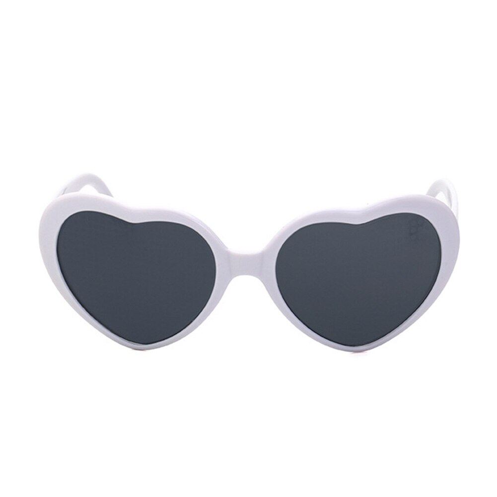 Gafas de difracción con efecto de corazón para Bar, lentes portátiles de difracción con forma de amor para Festival