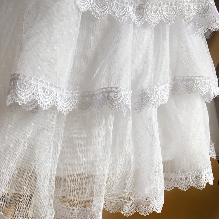 Sweet Short Convertible Rockability Petticoat Lace Trimmed A line/Ball Gown Lolita Pettiskirt