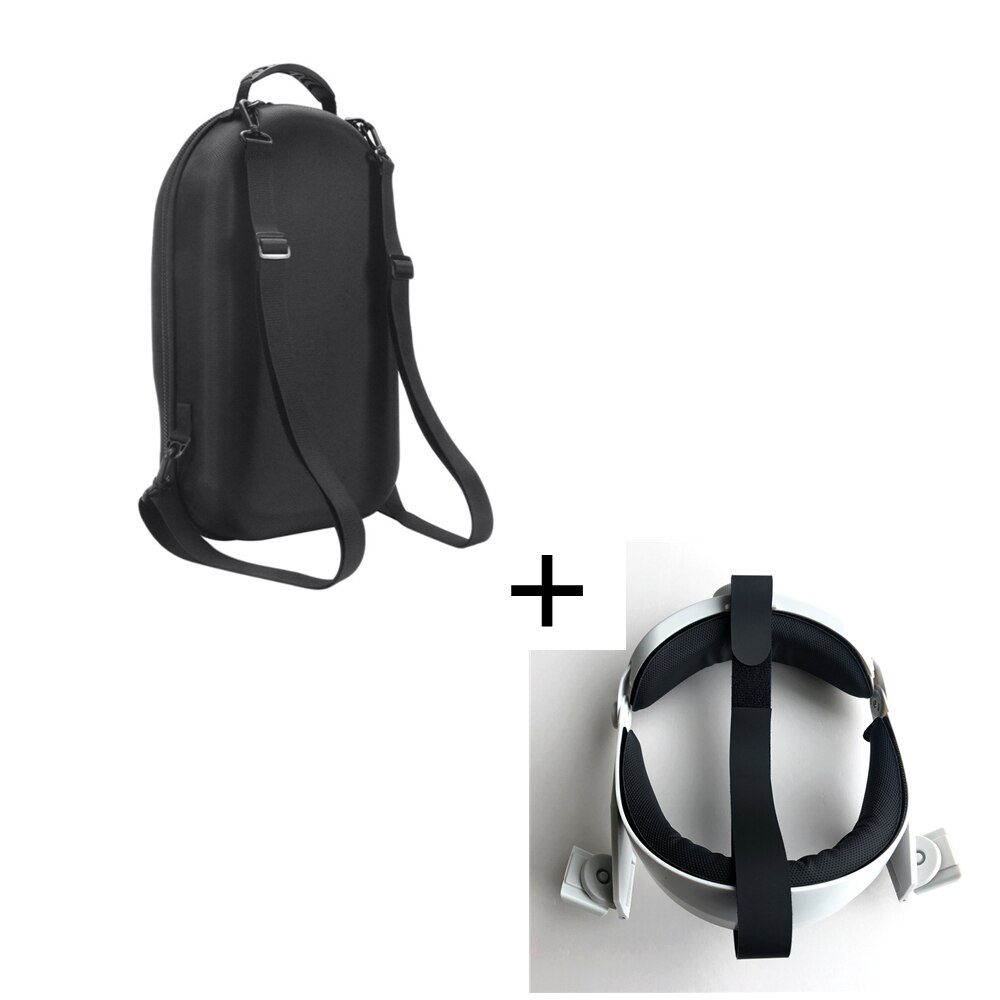 Storage Box Bag for Oculus Quest 2 Wear Halo Strap Travel Carrying Case Cover Pouch Hard EVA