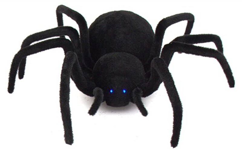 RC araña de miedo de Control remoto por infrarrojos de viuda negra de simulación de juguete de Animal para niños de los niños