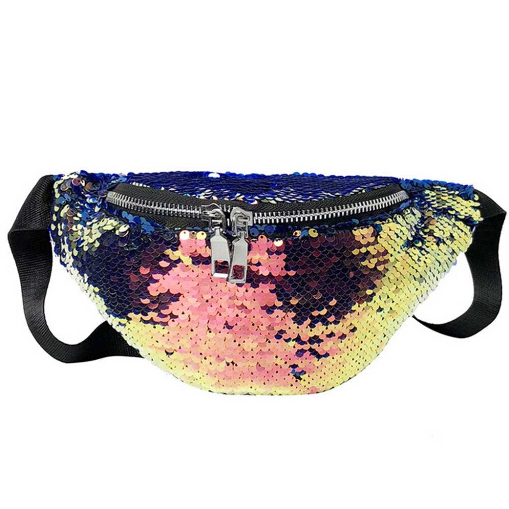 Mode dames tas toevallige trend zakken pailletten Messenger bag multifunctionele borst zak wilde schoudertas Y516