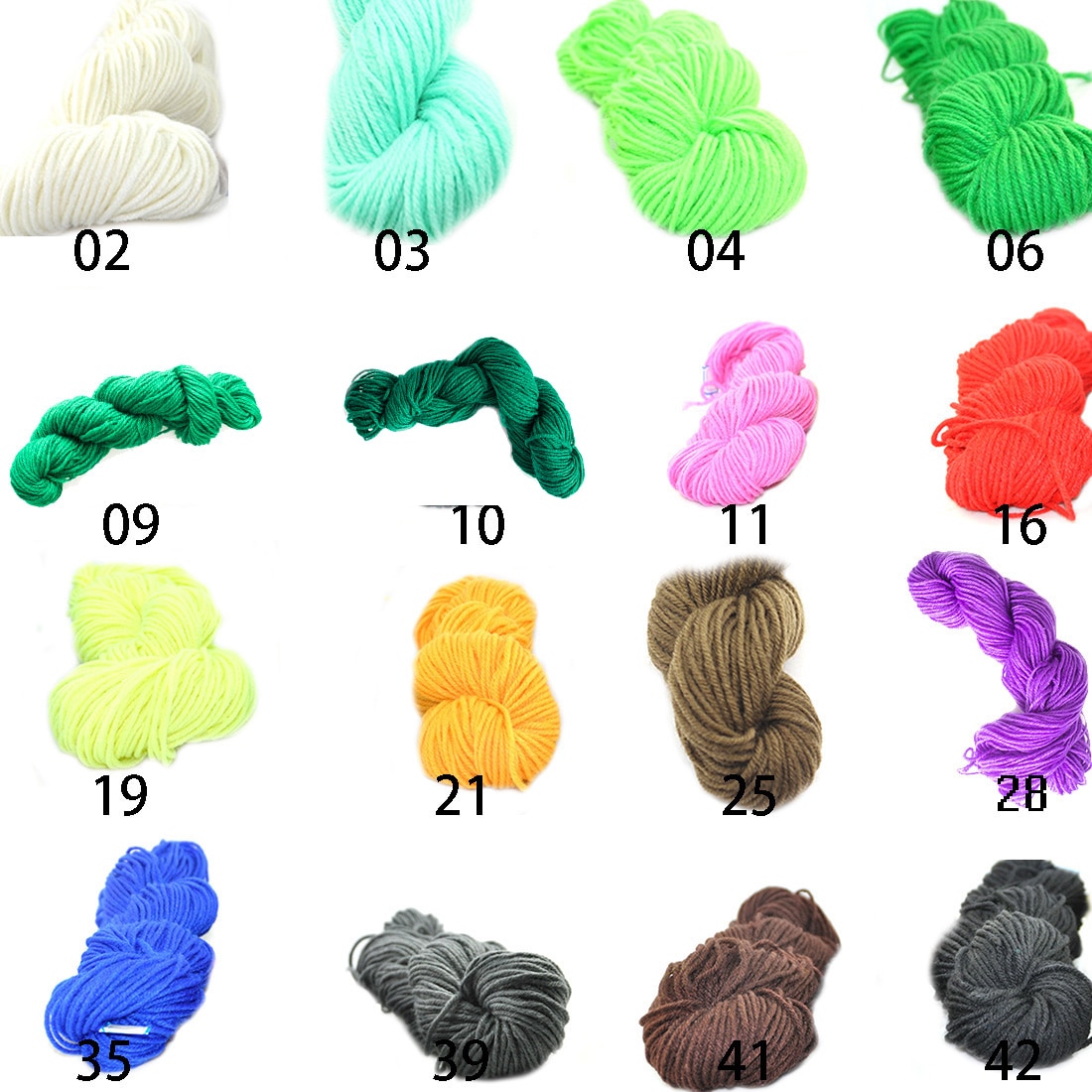 Beste 33G Heldere Polyester Voor Breien Baby Breiwol Hand Gebreide Naald Werk Wol Garen Hand Gehaakte deken Elastische