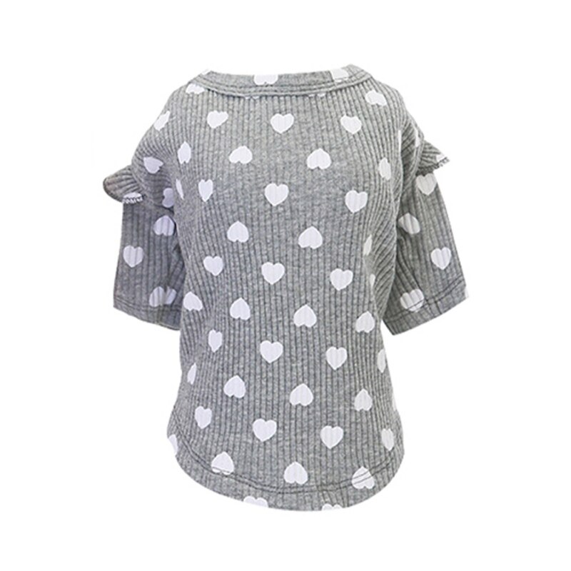 Ropa bonita para perros y mascotas Sudadera con capucha para perro pequeño, Chihuahua, Bulldog Francés, cachorro, gatito, ropa, sudaderas con capucha, accesorios para mascotas: Gris / S
