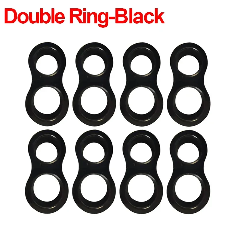 1/10 Stuks Siliconen Deur Stopt Schokbestendig Deurklink Buffer Muur Bescherming Deurknop Bumper Meubels Beschermd Crash Pads ringen: M / WHITE