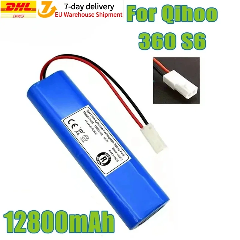 Geeignet für qihoo 360 s6 roboter staubsauger. 14,8 v. 12800mah Ersatz akku oder besser.