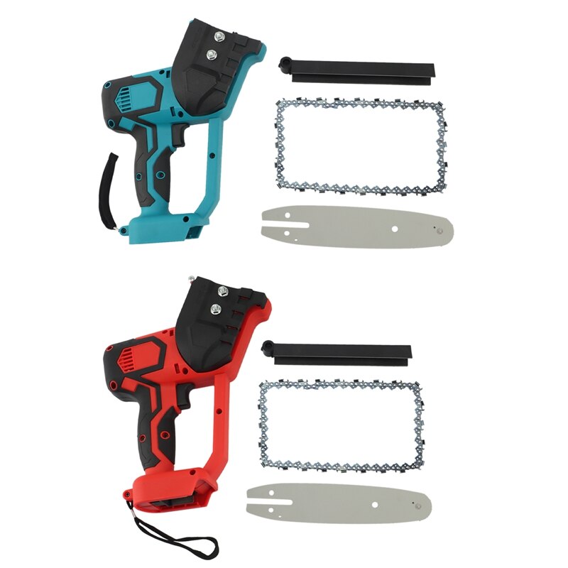 Chainsaw 1200W 8 Inch Chainsaw Cordless Wood Cutters Brushless Motor Power Tools Woodwork Blade For 18V Makita