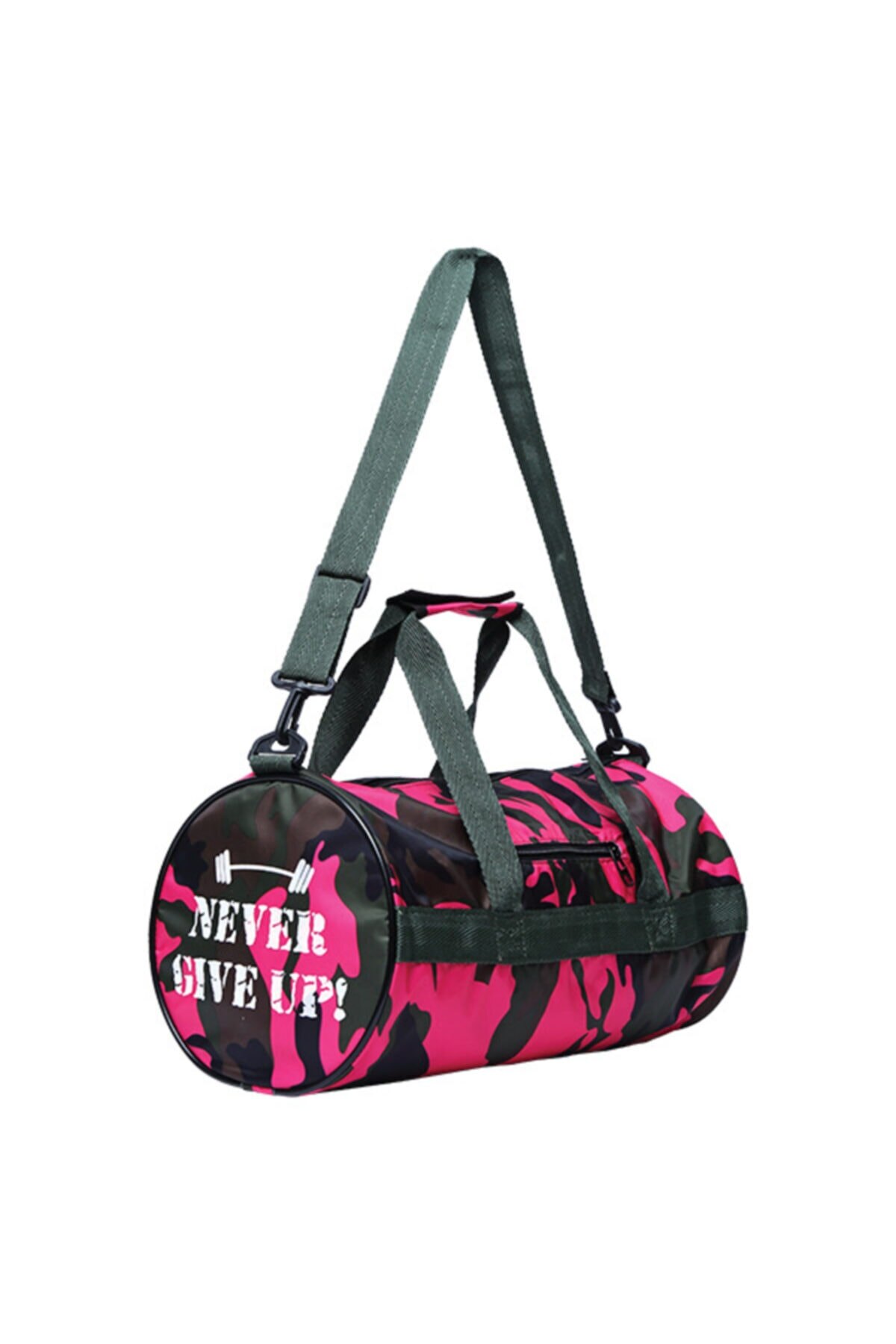 Sac de sport Camouflage rose