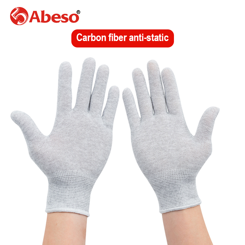 1 paar Werken Veiligheid Handschoen Anti-statische Koolstofvezel Waterdicht Oilproof Ademend Reparatie Lassen Hand Bescherming Handschoen