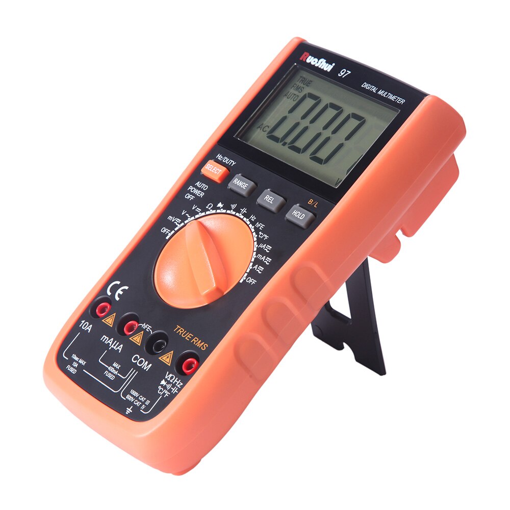 97 Victor RuoShui Digital Multimeter Auto Range Capacitance Frequency Temperature vc97 Multimetro tester pocket accesoir meter