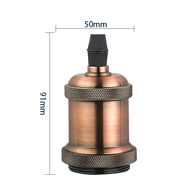 E27 Screw Lamp Stand Vintage Edison Light Bulb Socket Holder Adapter Base Cap Socket E26 Ceiling Light Lamp Bulb Fixing Base: black / 2G11