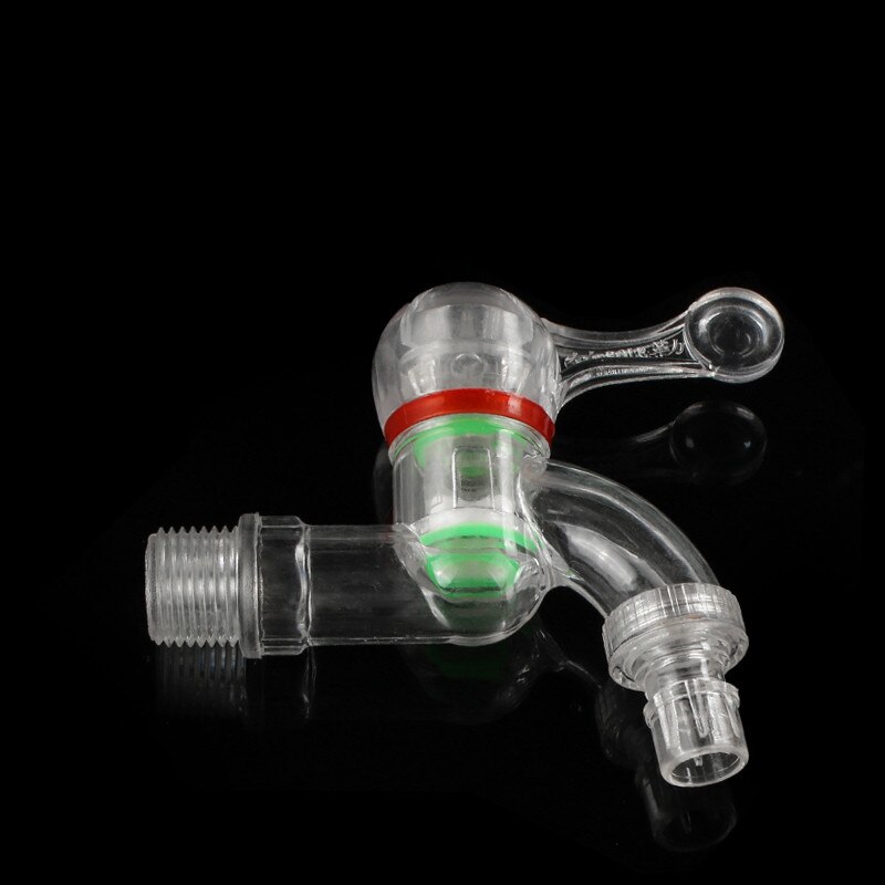 Grifo de agua de plástico de , llave de rosca macho de 1/2 &quot;y 3/4&quot;, material ABS duradero para riego de jardín, válvula de agua para lavadora