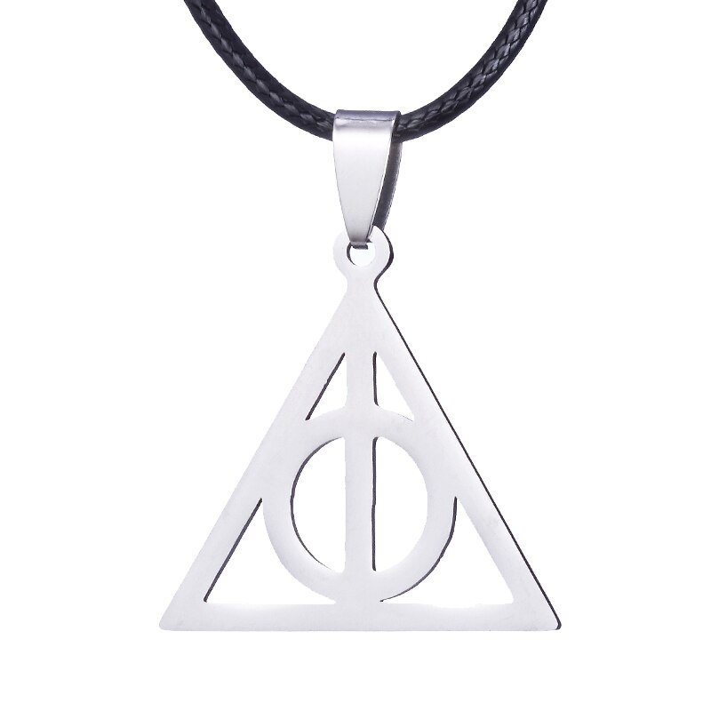 Charm Teen Wolf Triskele Ketting Triskelion Ketting Allison Argent Rvs Ketting: Deathly hallows