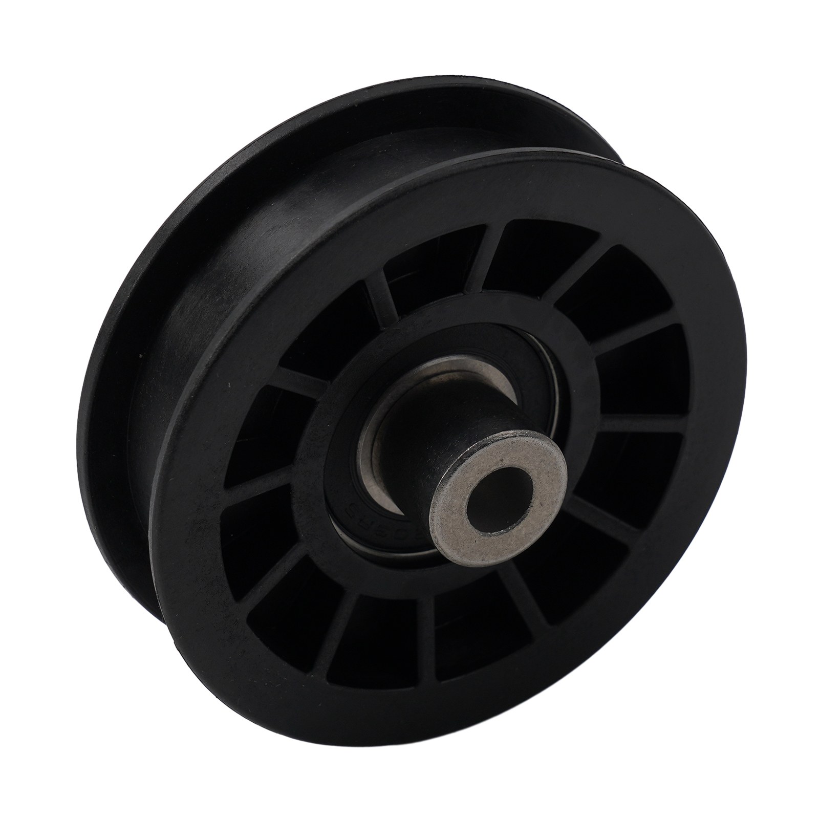 1pc Lawn Mower Part For Poulan Lawn Tractor 194327 532194327 Black Flat Idler Pulley Parts Accessories