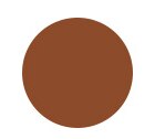Keramikkunst underglasur tusch keramisk pigment keramisk gør-det-selv maleri speciel pen prik maleri håndværk keramik værktøj: Lysebrun