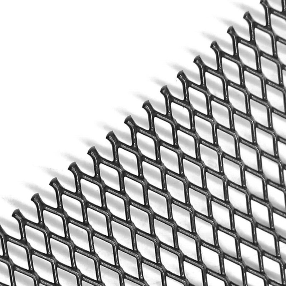 Car Grille Universal Black Aluminium Alloy Fender Grandado