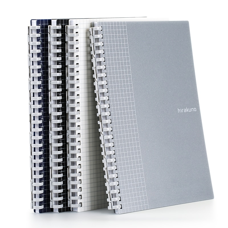 Japan LIHIT.LAB Loose Leaf Notebook N-1673 Business Office Notebook Removable for The Refill 1PCS