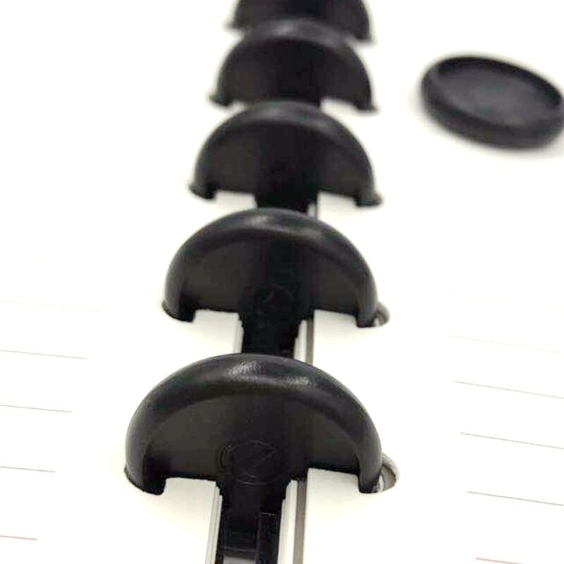 10pcs/bag 18/24/28/32/38mm Classic Disc Ring Binder for Diy Notebooks/Planner Dicsbound Notebook Ring Binders